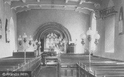 St Edmund's Church Interior 1896, Castleton