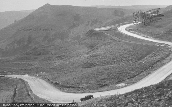 Photo of Castleton, The Hairpin Bend c.1950