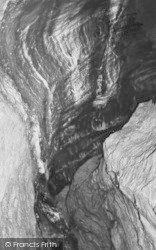 The Stalactite Cavern, Blue John Caverns c.1965, Castleton