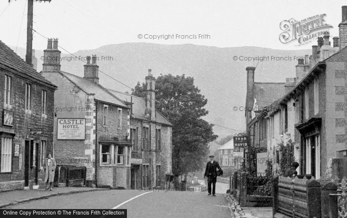 Photo of Castleton, The Village c.1955