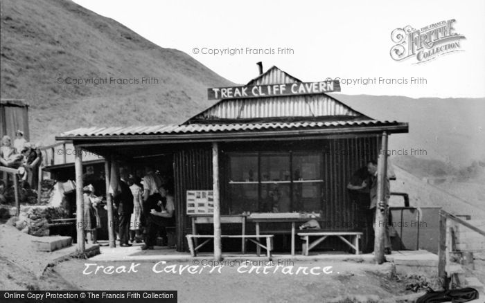Photo of Castleton, Treak Cavern Entrance c.1960
