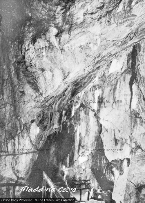 Photo of Castleton, Treak Cliff Cavern, Aladdin's Cave c.1960