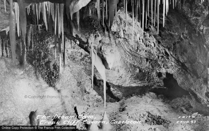 Photo of Castleton, Treak Cliff Cavern, Dream Cave c.1960
