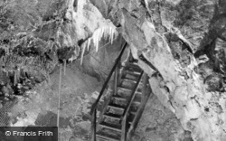 Treak Cliff Cavern, Dream Cave From St Paul's Dome c.1960, Castleton