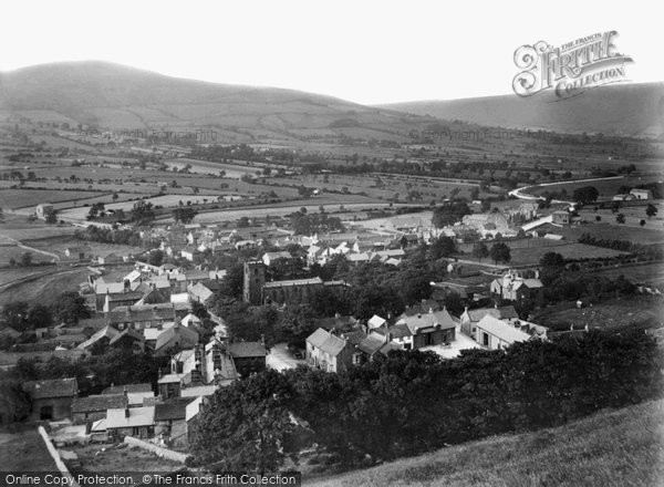 Photo of Castleton, View From The Castle 1919