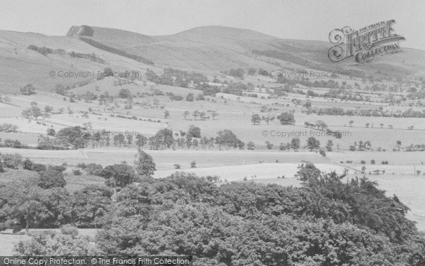 Photo of Castleton, View From Treak Cliff Cavern c.1960