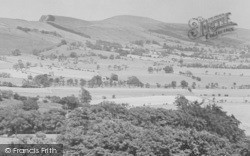 View From Treak Cliff Cavern c.1960, Castleton