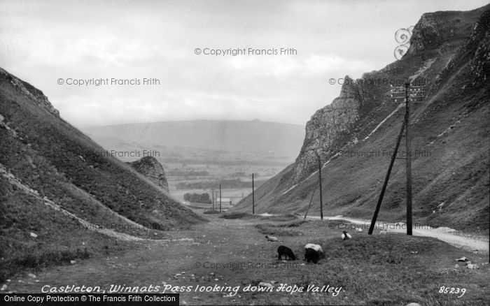 Photo of Castleton, Winnats Pass 1932