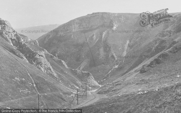 Photo of Castleton, Winnats Pass c.1950
