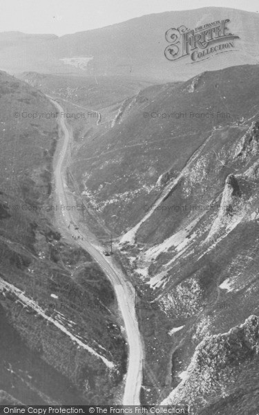 Photo of Castleton, Winnats Pass c.1955
