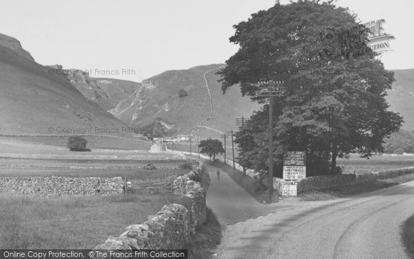 Photo of Castleton, Winnats Pass c.1955