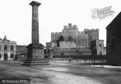 Castle Rushen And Moat 1893, Castletown