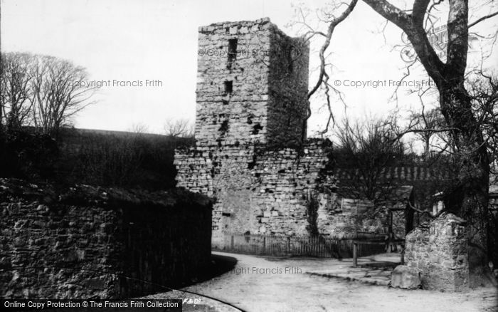 Photo of Castletown, Rushen Abbey 1896