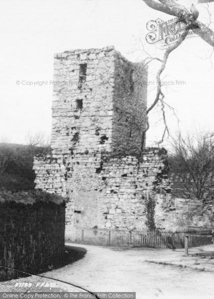 Photo of Castletown, Rushen Abbey 1896