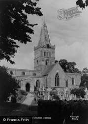 St Kyneburgha's Church c.1955, Castor