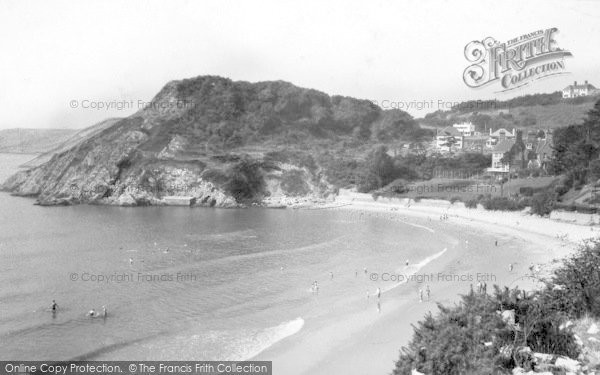 Photo of Caswell Bay, 1937
