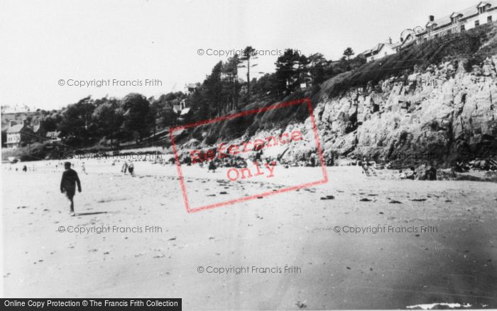 Photo of Caswell Bay, c.1965