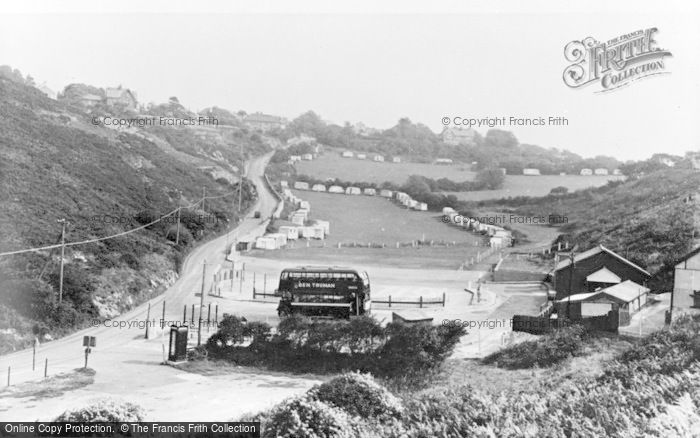 Photo of Caswell Bay, Caswell Hill c.1960