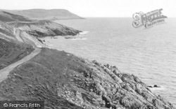 From The Cliffs c.1955, Caswell Bay