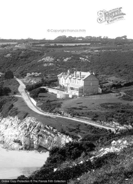Photo of Caswell Bay, The Caswell Bay Hotel 1901