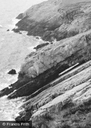The Rocks c.1955, Caswell Bay
