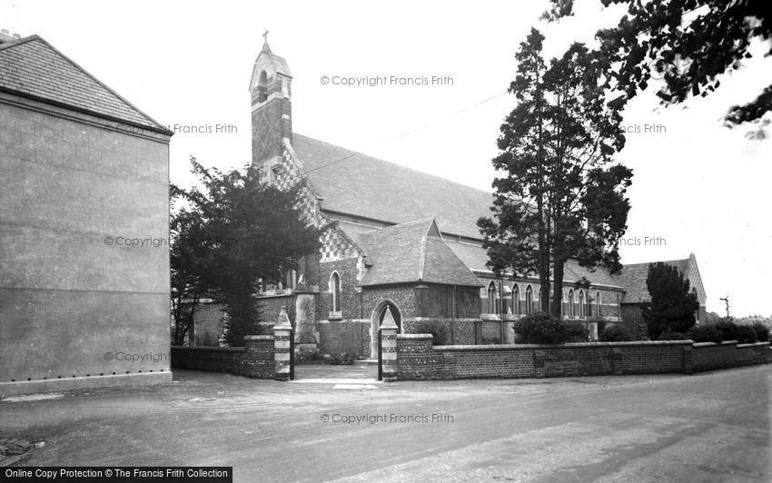 Caterham, Barracks, the Garrison Church 1951