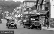 Bus In Croydon Road 1925, Caterham