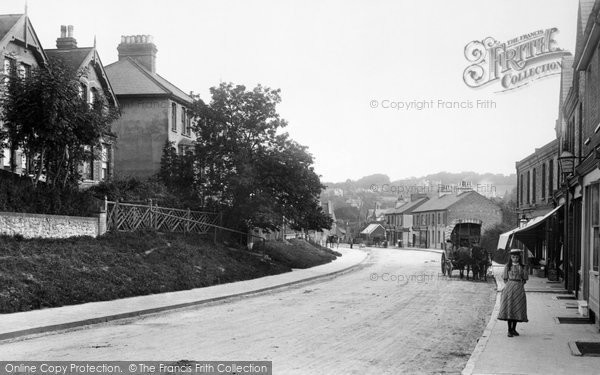 Photo of Caterham, Croydon Road 1894