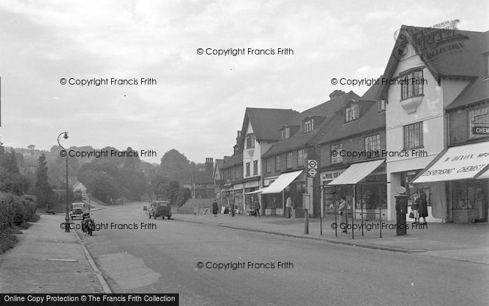 Photo of Caterham, Croydon Road 1955