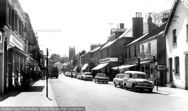 Photo of Caterham, Croydon Road c.1965