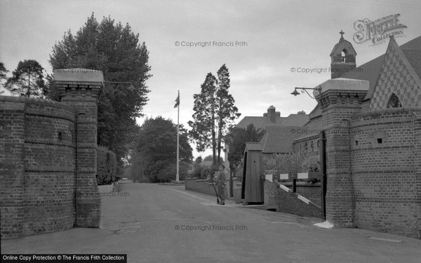 Caterham, Entrance to the Barracks 1951