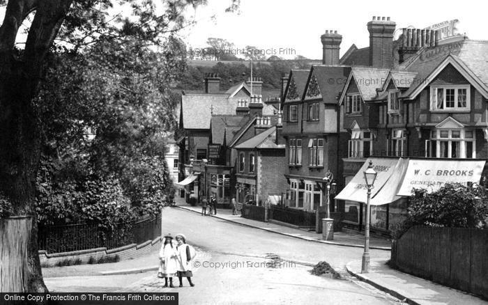 Photo of Caterham, Girls On Church Hill 1907