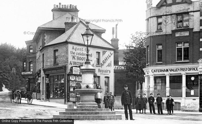 Photo of Caterham, Men And Boys In Godstone Road 1903