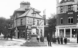 Men And Boys In Godstone Road 1903, Caterham