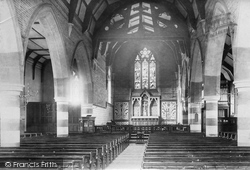 Military Church Interior 1895, Caterham