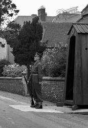 Sentry Duty, The Barracks 1951, Caterham