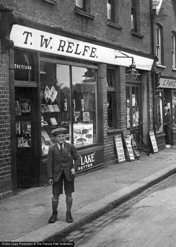 Caterham, Shop, High Street 1925