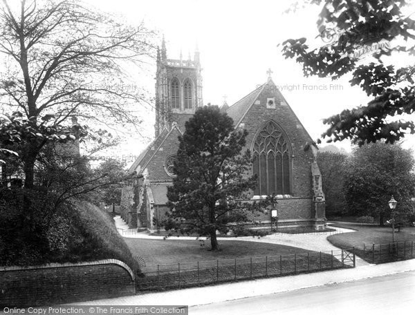 Photo of Caterham, St John's Church 1925