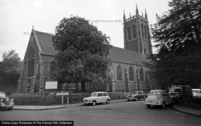 Photo of Caterham, St John's Church 1961