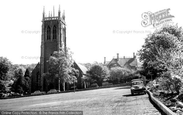 Photo of Caterham, St John's Church c.1965
