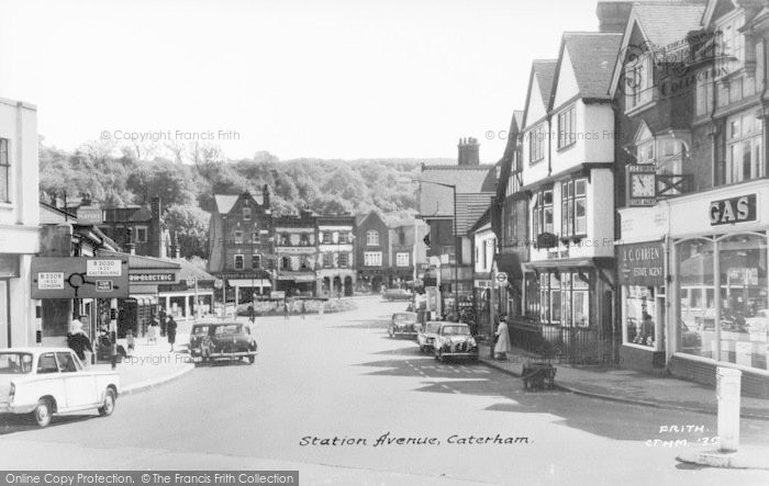 Photo of Caterham, Station Avenue c.1960