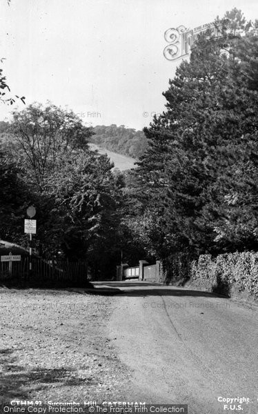 Photo of Caterham, Succumbs Hill c.1960