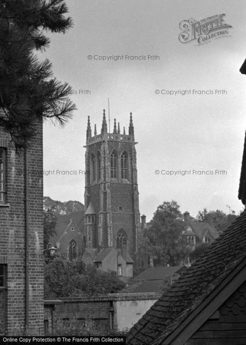 Photo of Caterham, The Church 1952