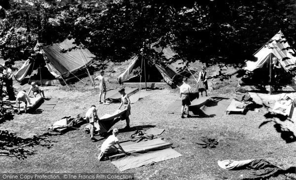 Photo of Caterham, The Tent Site, Pilgrim Fort 1955