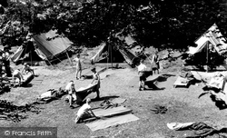 The Tent Site, Pilgrim Fort 1955, Caterham