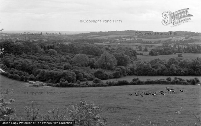 Photo of Caterham, The View From White Hill 1957