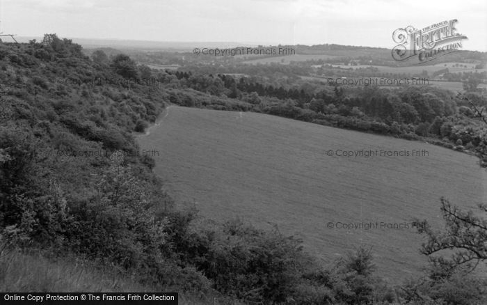 Photo of Caterham, The View From White Hill 1957