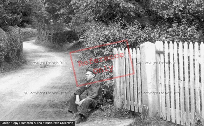 Photo of Caterham, Young Man In Stanstead Road 1907