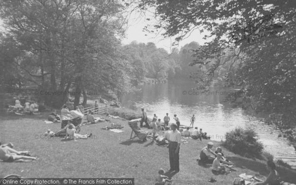 Photo of Caton, The River At Halton Green c.1960