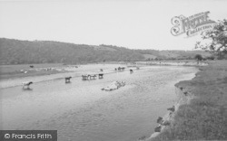 The River Lune c.1960, Caton